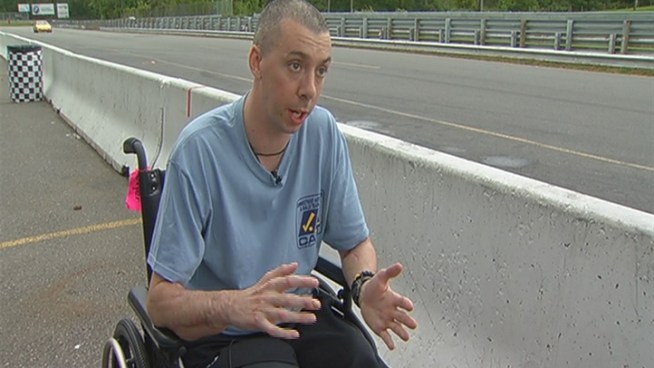 Wounded Marine Vows To Race Again