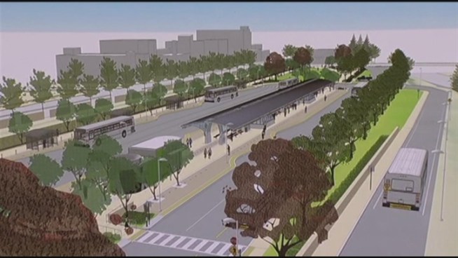 The new busway is projected to cost $567 million dollars or $912 per inch.
