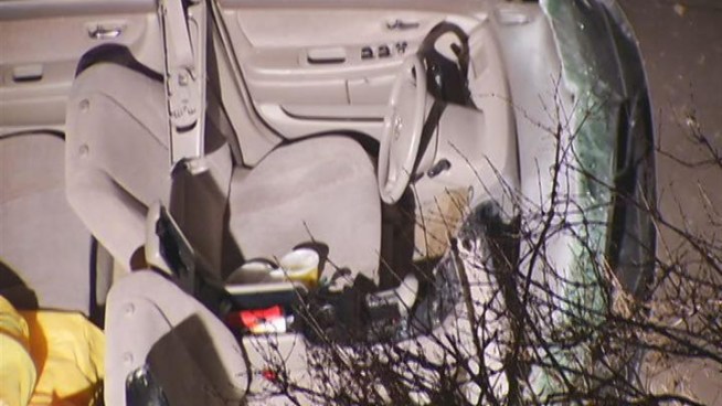 The Scalzo family came home from vacation to find a car had flipped and smashed into the side of their home.  Luckily, they were not home at the time of the crash, which did thousands of dollars in damage to the Scalzo's bedroom.  Police are still investigating the cause of the crash.