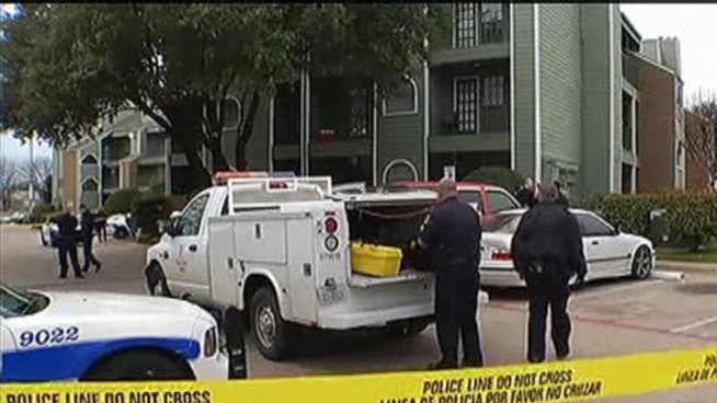 Two people are dead after an apartment shooting in the 6100 block of Abrams Rd. in Dallas Monday morning.