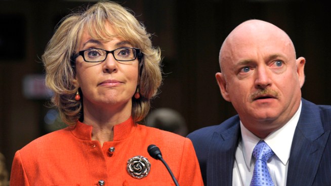 Wounded former Rep. Gabrielle Giffords urged Congress to 