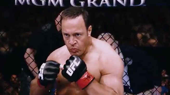 Kevin James stars as a teacher at a high school facing cuts to all its extracurricular activities, who takes it upon himself to raise money by taking up MMA fighting. Opens Oct. 12.