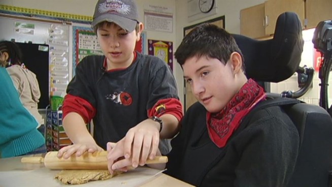 A Farmington school program where all types of students help each other.