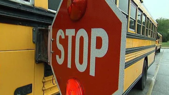Students recorded video of a school bus driver allegedly texting while driving them on the bus.