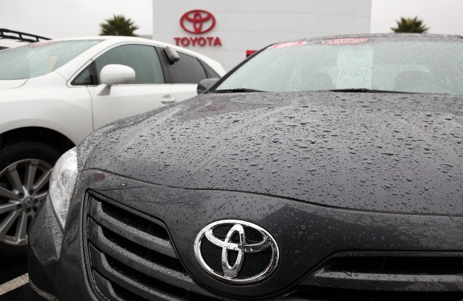 Toyota Problems Send Woman Down Church Steps 