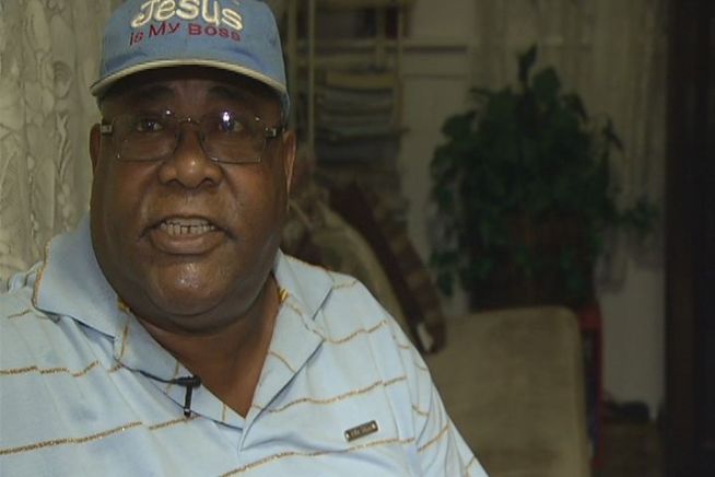 Kenneth White was almost robbed at gunpoint early Wednesday morning.  Thanks to his quick thinking and a bullet-proof shield separating him from the back of the cab, he was able to fend off the would-be robber.