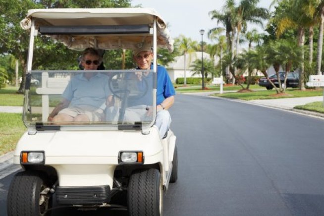 Golf Carts Hit the Streets