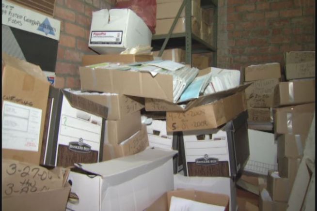 The Troubleshooters went to Hartford City Hall to investigate disrepair in the basement.  But they found something unexpected, box after box of sensitive documents left out in the open.