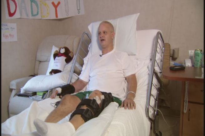 John Wilkinson nearly lost his life when an explosion leveled his New Milford home three weeks ago. He sat down with NBC Connecticut exclusively to talk about the harrowing ordeal.