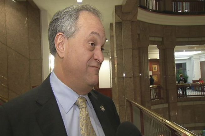 New Haven mayor John DeStefano testified before an appropriations committee to urge lawmakers to make tougher budget choices.