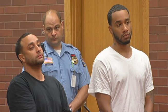 Three men faces charges of conspiracy to commit home invasion after motor vehicle stop.