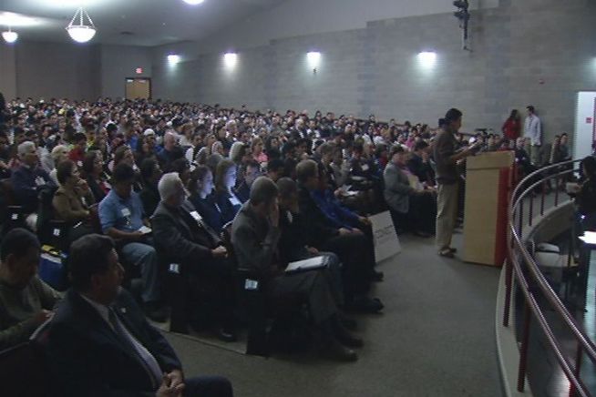 More than 2,000 people attended a Transportation Committee hearing in New Haven on a proposed bill that would grant driver's licenses to undocumented immigrants.