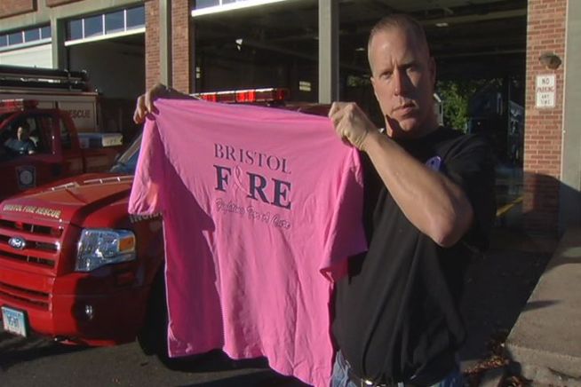 Firefighters in Bristol will be allowed to wear pink t-shirt shirts for breast cancer awareness month. The Mayor changed his ruling on the controversial t-shirt ban after a heated city council meeting.