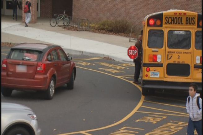 Drivers passing stopped school buses. It's against the law.  But one mother in Wethersfield says, it's happening way too often.