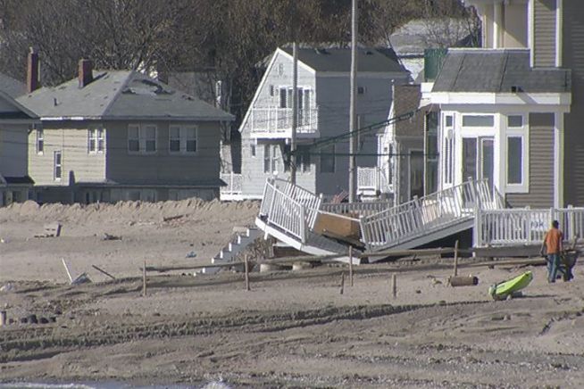 The Governor and other Elected Officials gave a update on the Sandy recovery.