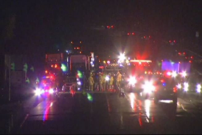A deadly crash tied up traffic for driver for several hours on I-84 in Middlebury.