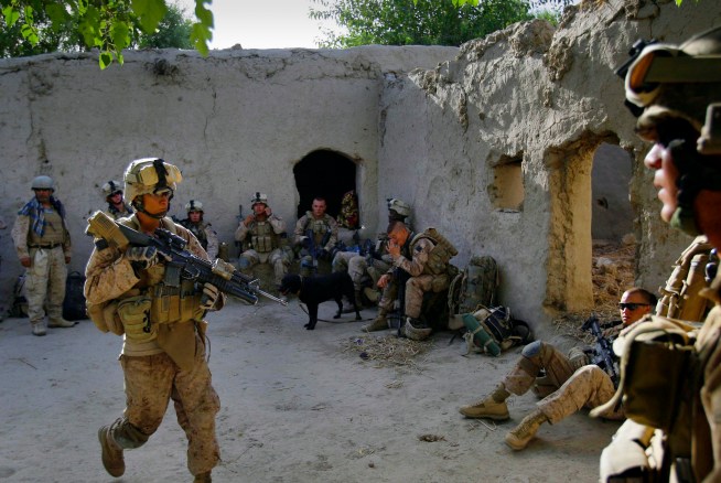 Marines Have No Trouble Taking Afghan Towns