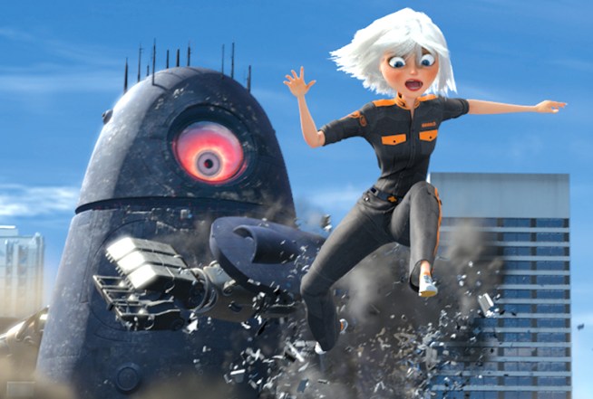 "Monsters vs. Aliens" Gets 3D Super Bowl Promo