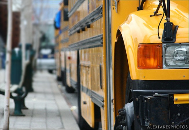 Students Evaluated After Bus Crash 