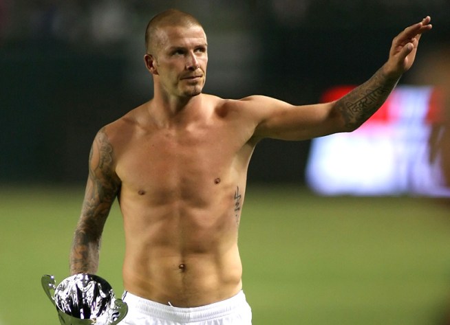 Beckham Back to AC Milan ... for Now