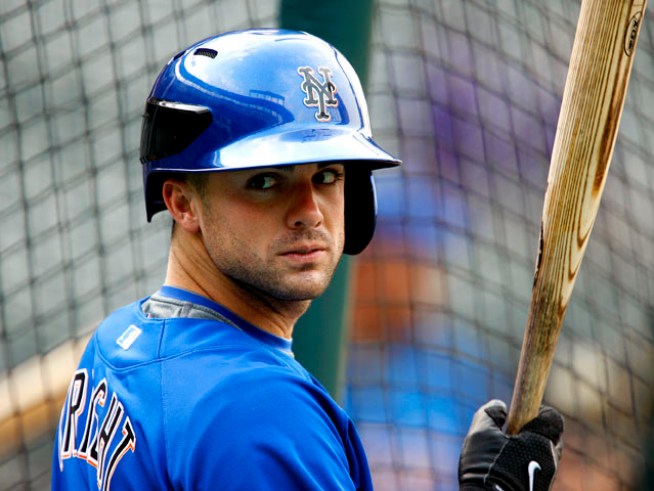David Wright's New Helmet Is Visible From Space