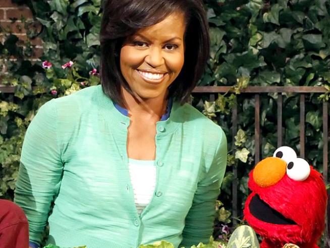 Michelle Obama Takes Green Message to the "Street"