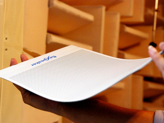 Listen Up: The World's Thinnest Speaker