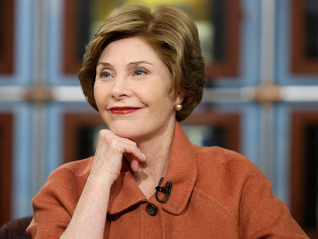 Former First Lady Laura Bush Honored in Dallas