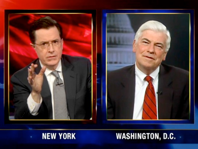 Dodd, Colbert, the Supreme Court and Doritos