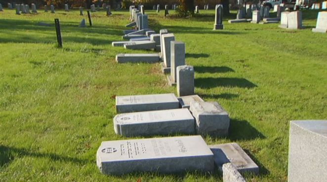 Hartford Police are stepping up their efforts to find the people responsible for vandalizing a Jewish cemetery.