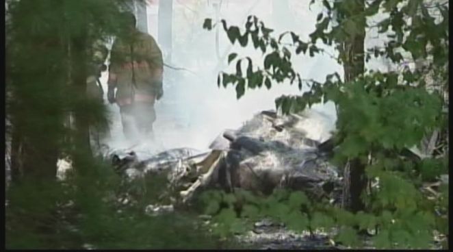 A Cirrus SR22 plane left Tweed-New Haven Airport and crashed while attempting to land at Falmouth Airpark in Massachusetts on Saturday. Robinson Aviation flight instructor Aaron Mentkowski, 23, of Wallingford, was killed upon impact. Student Diane Palmeri, 54, Chief Administrative Officer and an associate dean at Yale s School of Management, and husband Albert Rossini, 55, both of Guilford, were transported to Boston area hospitals to be treated for life-threatening injuries.