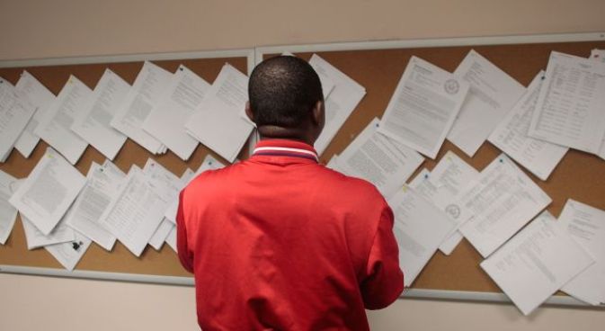 Jobless Rate Hits 26-Year High, Nears Double Digits