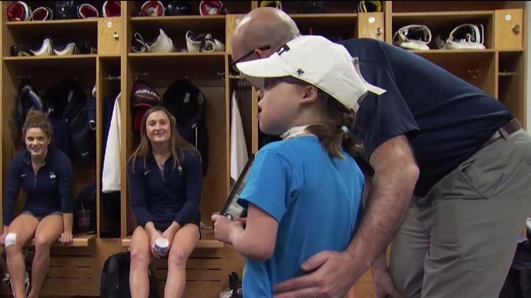 8-Year-Old Signed to UConn Women's Hockey Team