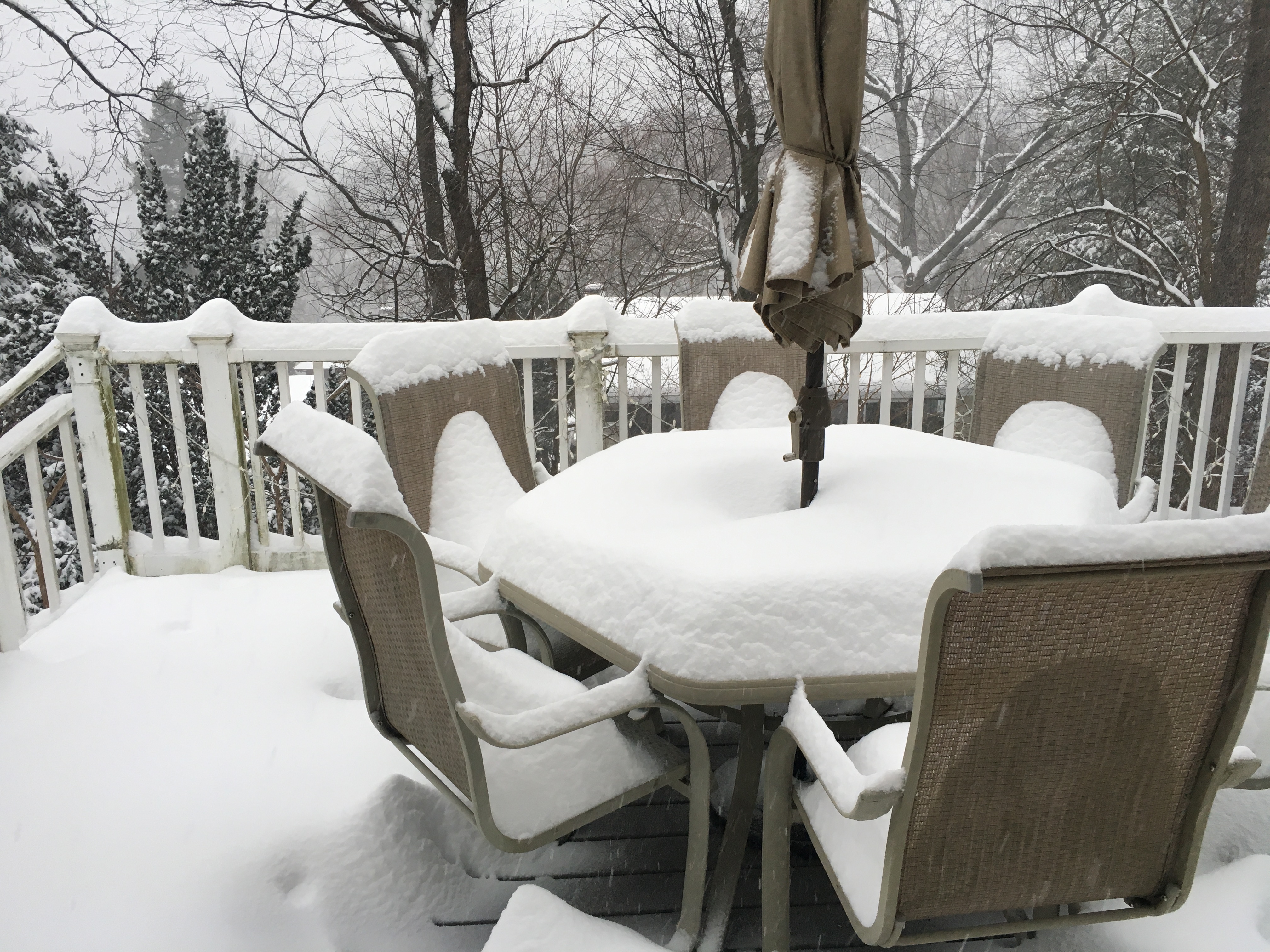 Updated Snow Totals for March 14