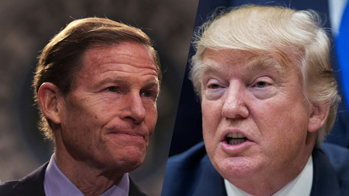 Trump, Blumenthal Clash on Twitter Over Russia Investigation
