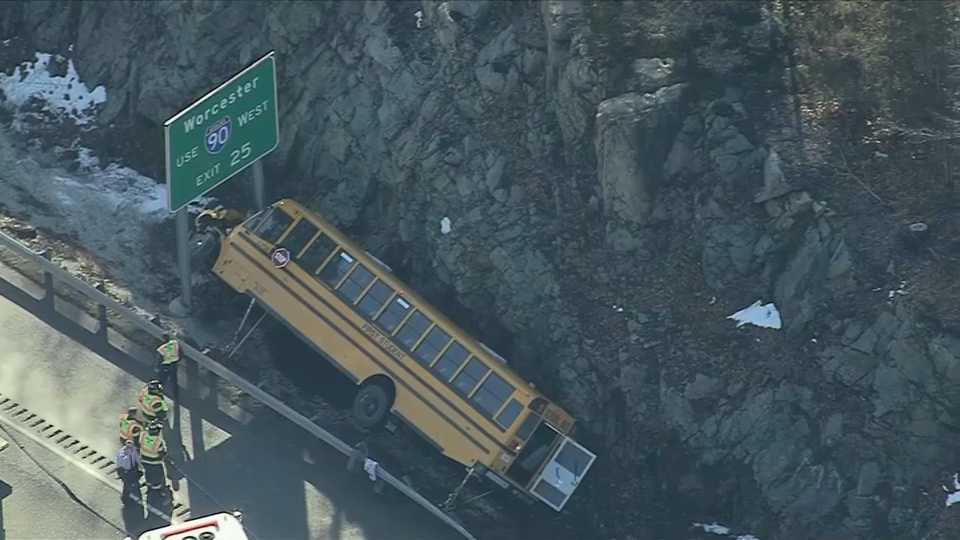 22 Students Taken to Hospital After School Bus Rollover
