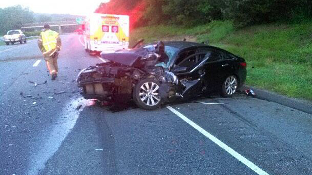 Route 2 West Reopens in Colchester After Crash