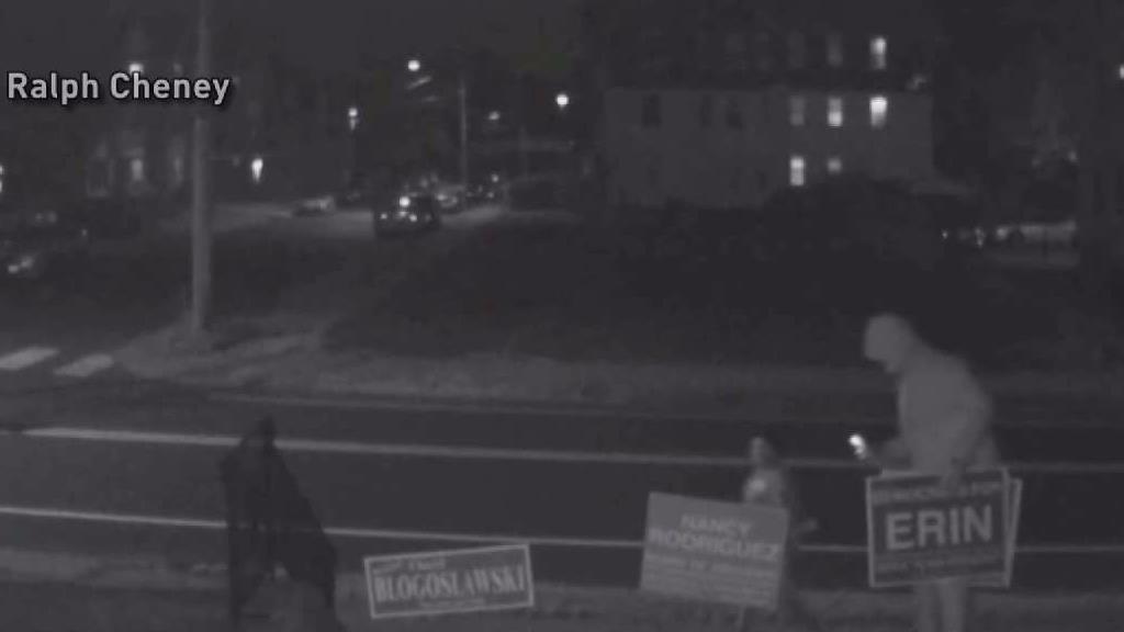 Campaign Signs Stolen Off Lawns in New Britain