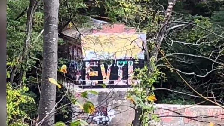 Canton Man Changes ‘EVIL’ Graffiti Into ‘LOVE’ Art