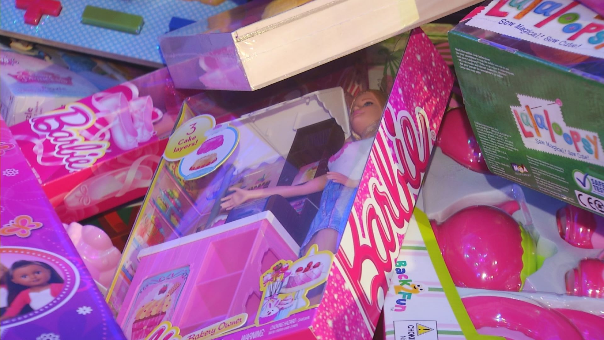 Thousands of Toys Donated for Toy Drive