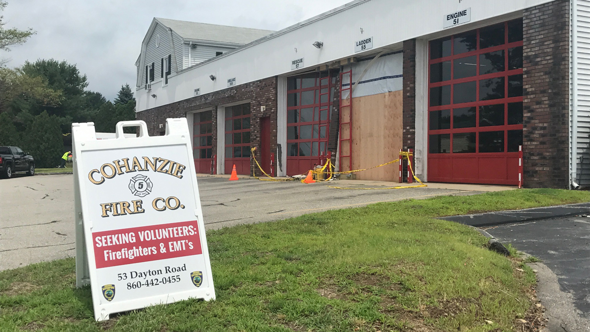 Waterford Firefighter Backs Truck into Fire Company Building