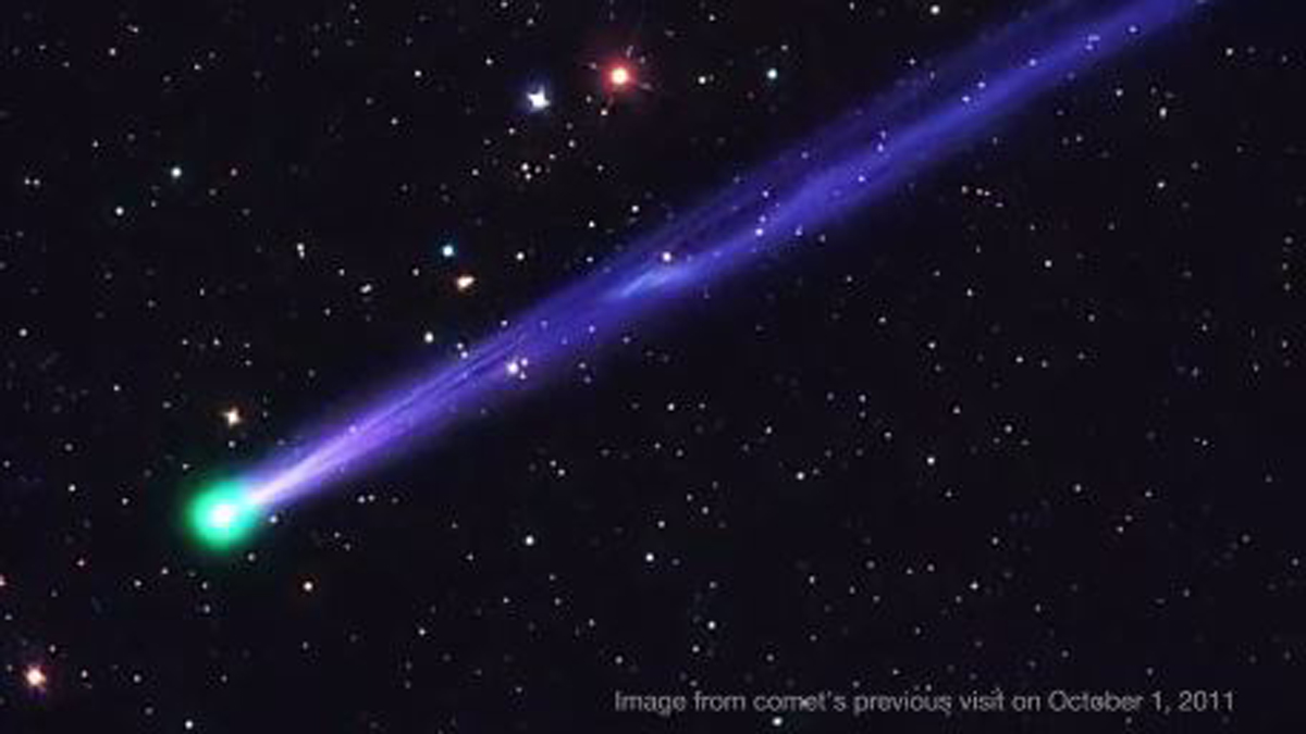 Blazing Comet to Brighten New Year's Eve Sky