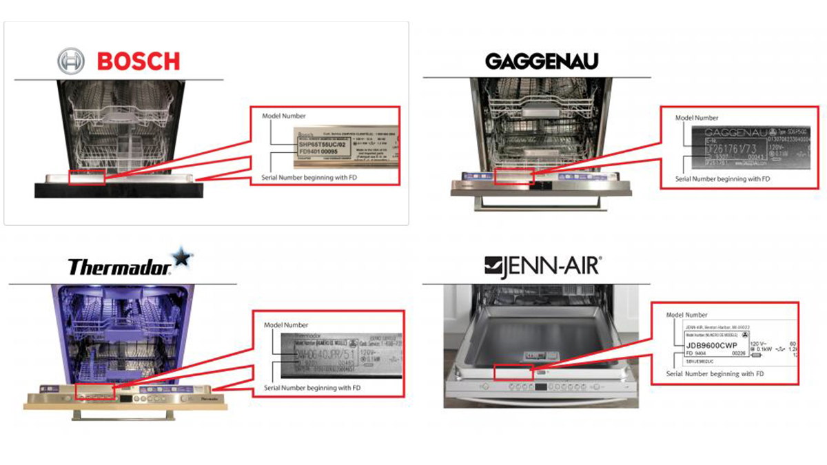 Over 400,000 Dishwashers Recalled Over Fire Hazard
