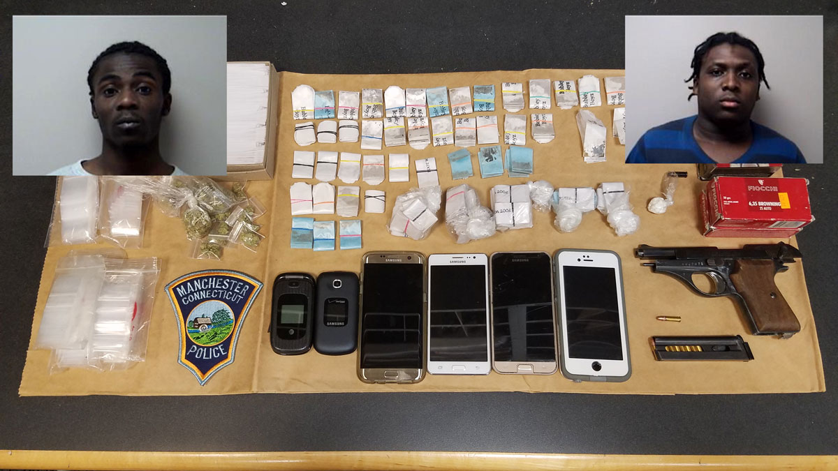 670 Bags of Heroin, Other Drugs Seized in Manchester