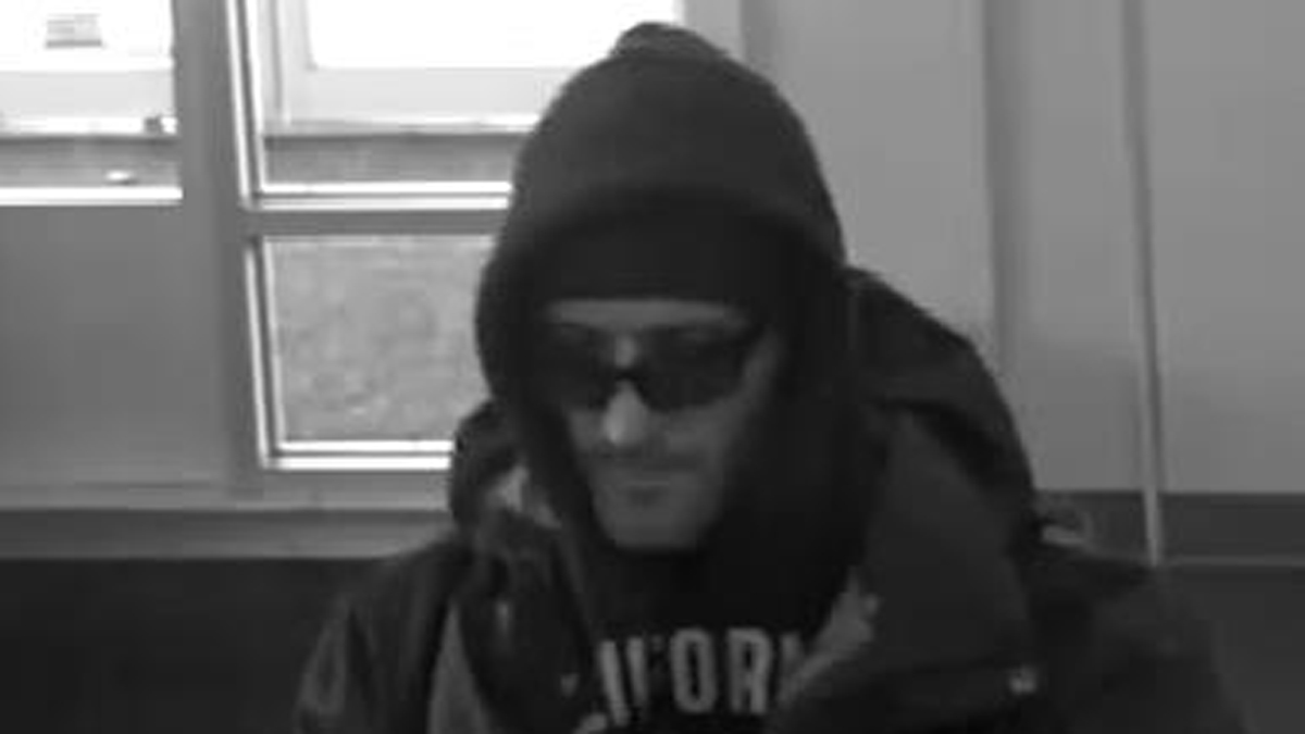 Enfield Police Seek Bank Robbery Suspect