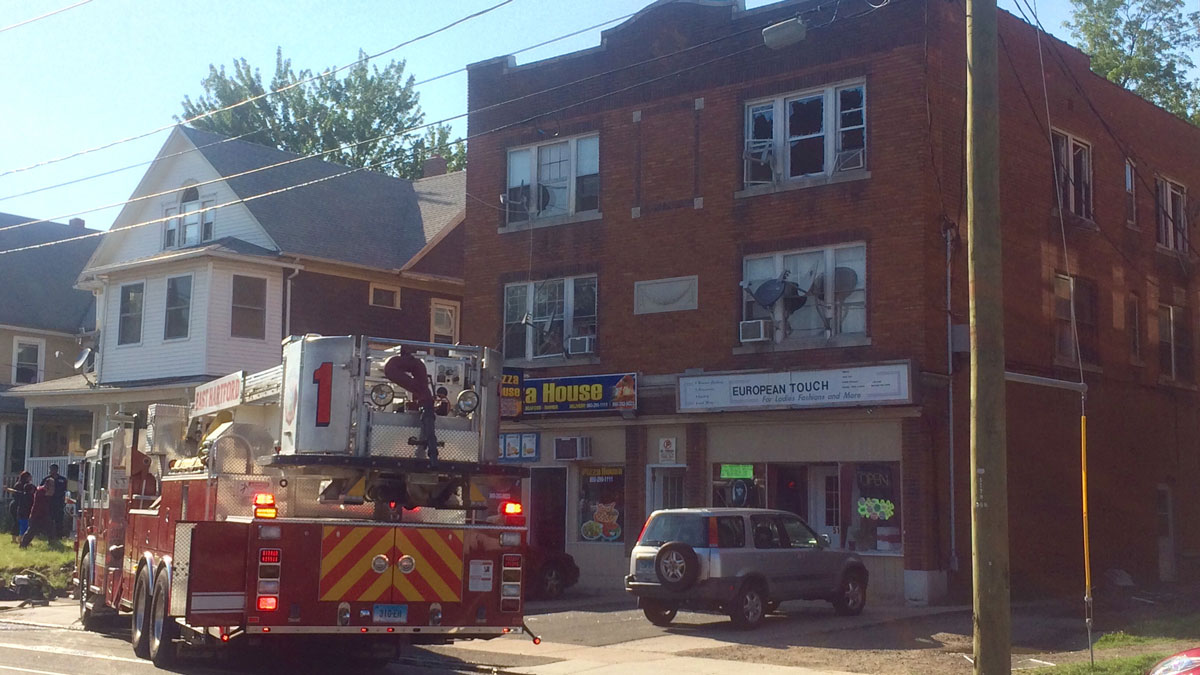 No Injuries Reported Following East Hartford Fire