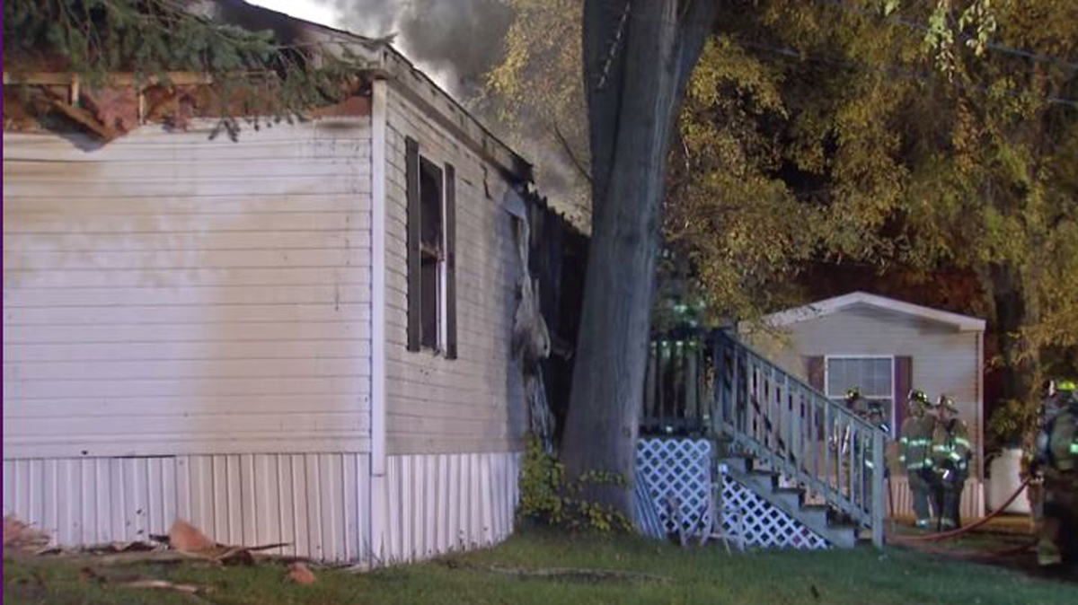 Woman Dead in East Windsor Mobile Home Fire