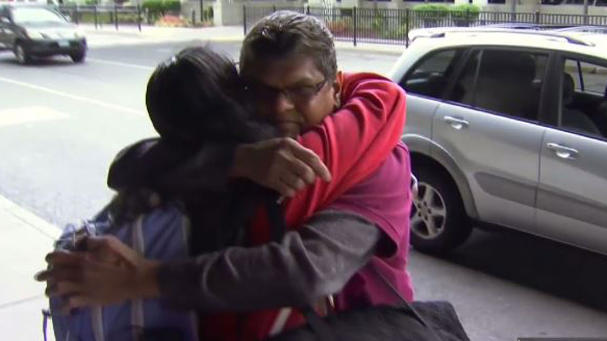 Escaping Florida: CT Dad, Daughter Have Emotional Reunion