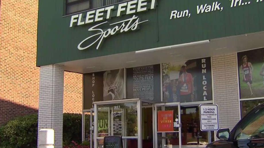 Fleet Feet Collecting Shoes, Socks for Harvey Victims