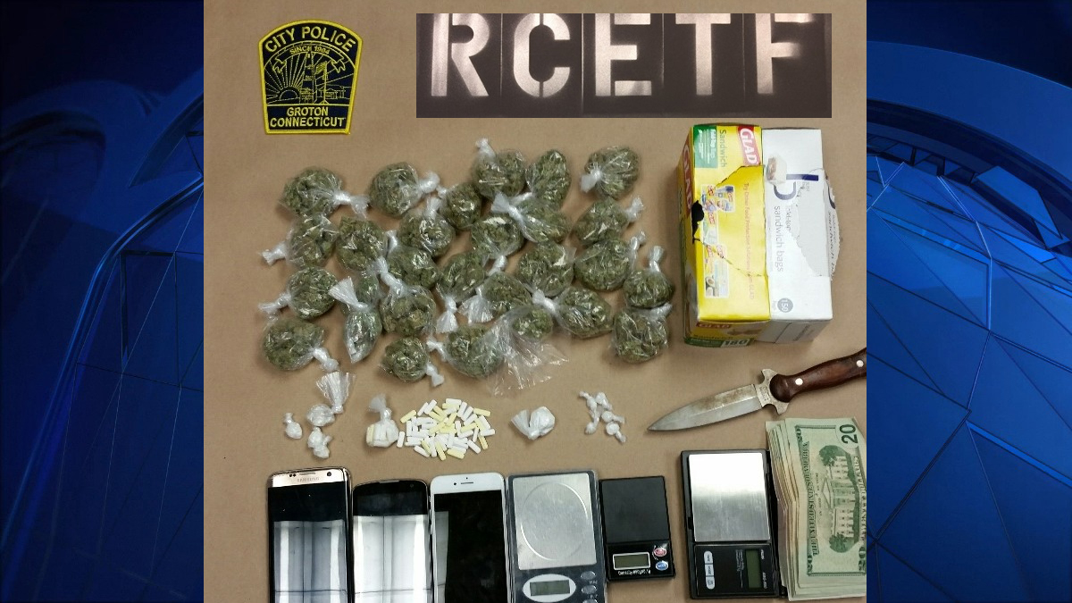 Groton City Police Arrest Two on Narcotics Charges